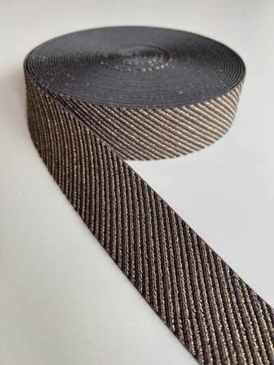Dekoratyvinė guma (5 cm) - ruda